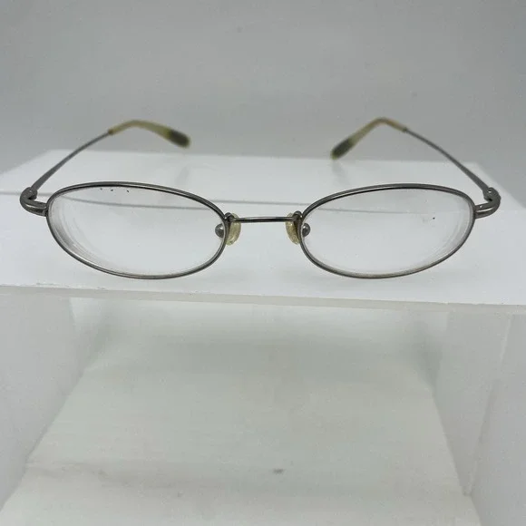 Nike Eyeglasses FRAMES ONLY 4006 102 Oval 49-19-140 Silver 340